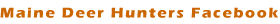 Maine Deer Hunters Facebook header and link